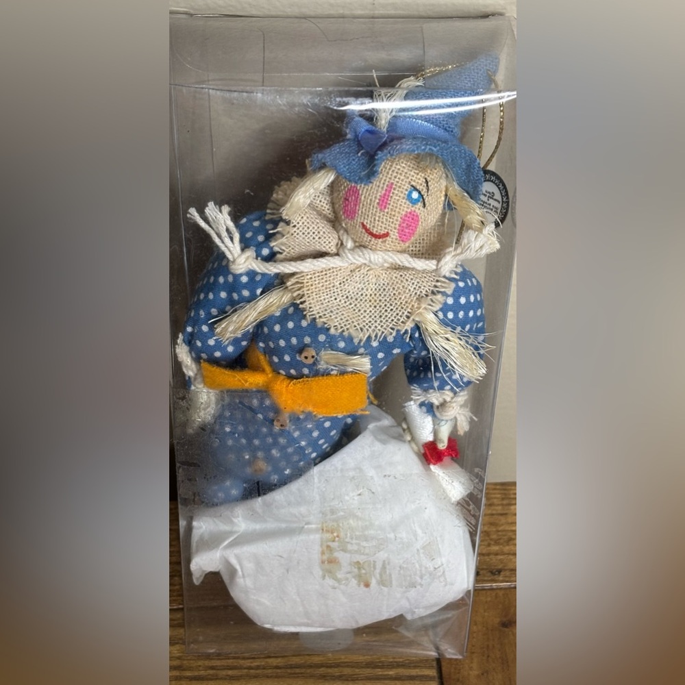Vintage Tin Man Doll Ornament 7” Wizard of Oz Smithsonian Institute